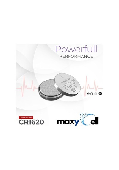 Maxycell 6 Adet Cr1620 Düğme Pil 3v Dl1620 Ecr1620