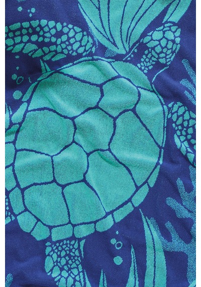 Nice Ocean Turtle Plaj Havlusu 70x150 Cm Mavi
