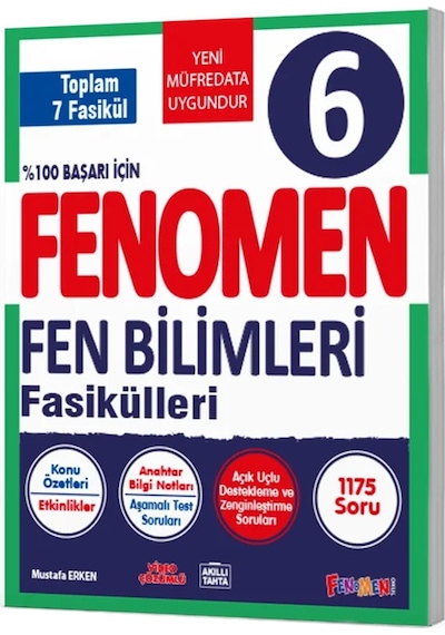 Fenomen 6. Sınıf Fen Bilimleri Fasikülleri Fenomen Yayıncılık