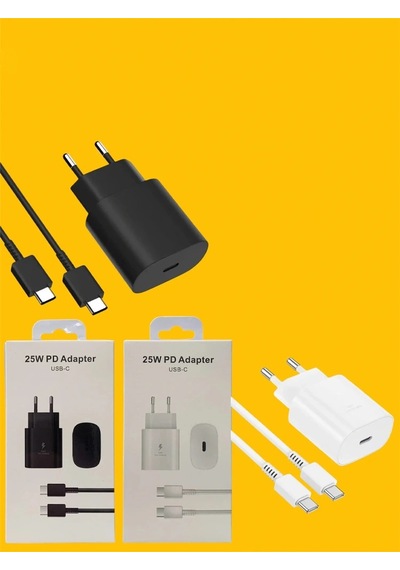 Eıma 25w Pd Usb-c Hızlı Şarj Adaptörü Type-c Kablolu Set