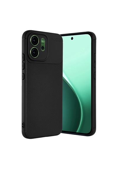 Oppo Reno 14 Auto Focus Karbon Kapak - Siyah 0.2M-Çok Renkli