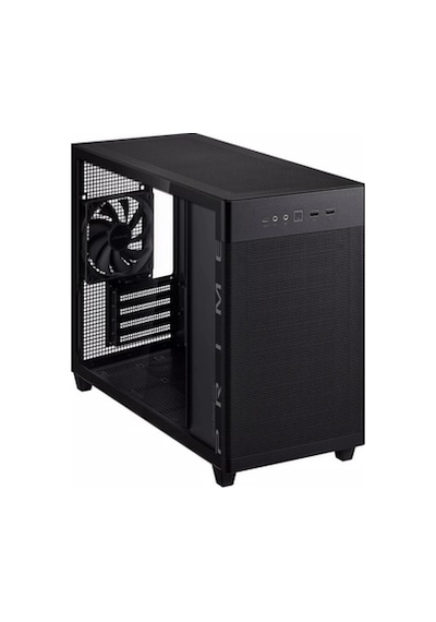Asus Prime AP201 Micro ATX Temperli Cam Bilgisayar Kasası Siyah