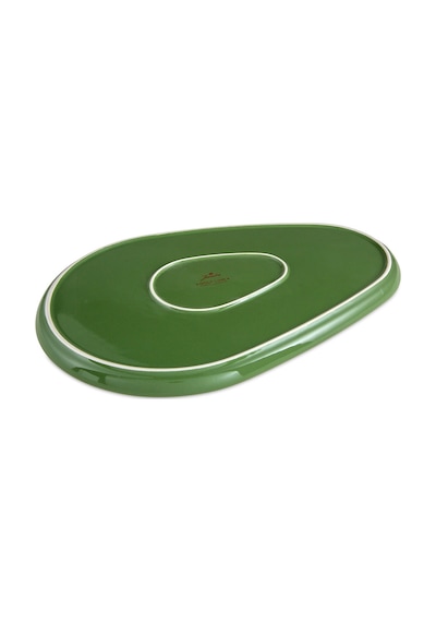 Jumbo Golf Line Club Yeşil Büyük Boy Servis Tabağı 33.5 Cm Yeşil