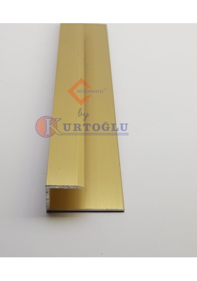 Alüminyum Parke U Profili Içi Ölçü 8Mm Parke Bitişi 328851032
