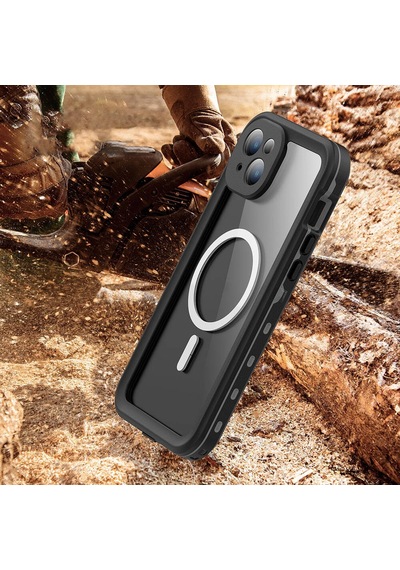 Apple Uyumlu  iPhone  15 Plus Kılıf 1-1 Su Geçirmez Kılıf