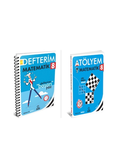 Arı 8. Sınıf Matematik Akıllı Defter Ve Atölyem Serisi Set 2 Kita