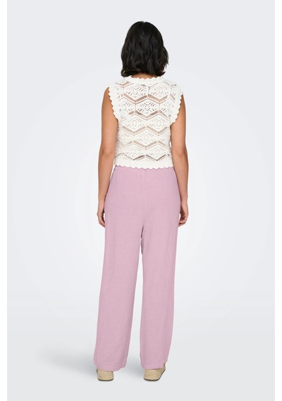 Only Onlsiesta Belden Bağlamalı Cepli Keten Karışımlı Pantolon Bayan Pantolon 15322263 Pembe Only Onlsiesta Belden Bağlamalı Cepli Keten Karışımlı Pantolon Bayan Pantolon 15322263 Pembe