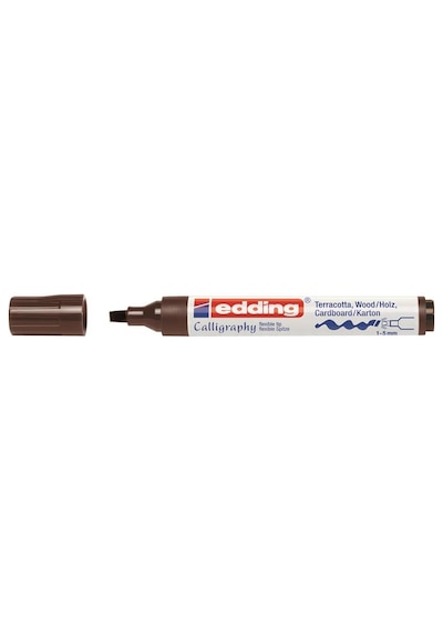 Edding 1455 Koyu Kahve Kaligrafi Kalemi 1-5Mm