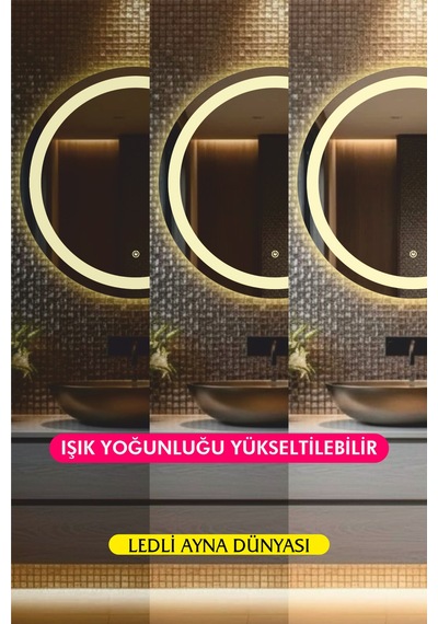 60 Cm Dokunmatik - Dimmerli Antre & Lavabo Üstü Günışığı 60 Cm Diğer