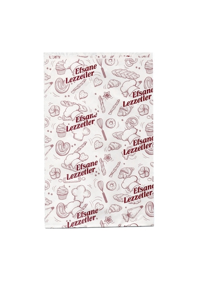 Tost Kese Kağıdı Efsane Lezzetler 12x21 Cm 5 Kg