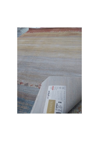 İpek Halı Venüs 160x230 4m2 Polyester İplik Dokuma Halı Bej / Multi