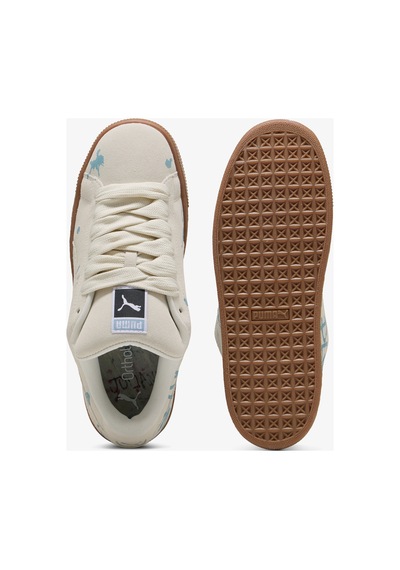 Puma Suede Xl Splatters Unisex Gri Spor Ayakkabı 01-gri 01-gri