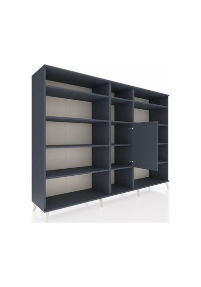Hyperion Dolap 12 Raflı Tek Kapaklı 220x44x163 Antrasit-antrasit Antrasit-antrasit Hyperion Dolap 12 Raflı Tek Kapaklı 220x44x163 Antrasit-antrasit Antrasit-antrasit