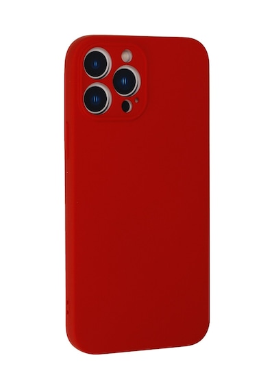 Apple iPhone Uyumlu 13 Pro Max Kılıf Nano İçi Kadife Silikon - Kırmızı Bzsxx00 1