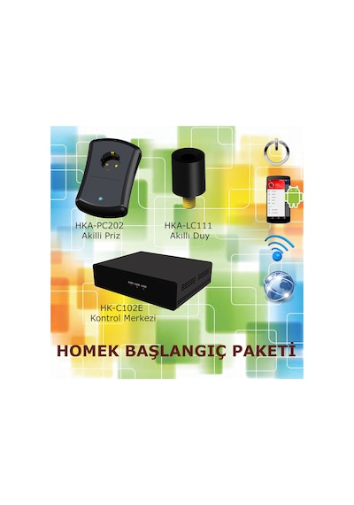Homek Başlangıç Paketi - Set 1 / Akıllı Ev Otomasyonu