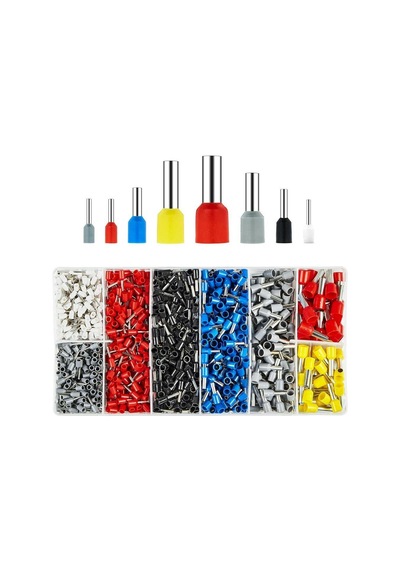 Electroon Hsc8 6-4a Terminal Sıkma Pensesi +1150parça Kablo Pabucu Set 1 Adet