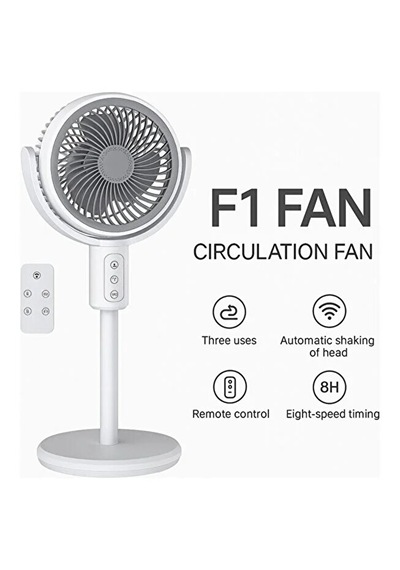 Ferahlatıcı F1 Fan - Çok Fonksiyonlu Masaüstü Ve Ayaklı Modern Vantilatör