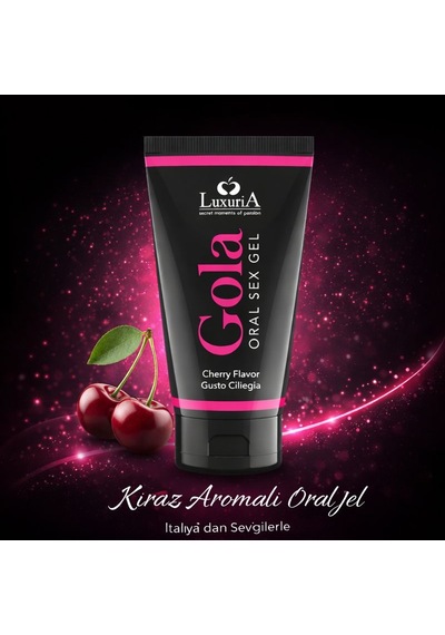 İntimateline Luxuria Gola Kiraz Aromalı 50 Ml Oral Jel