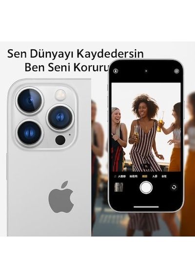Kamera Lens Koruyucu, Safir Cam, Alüminyum Alaşım Çerçeve, Kolay Kurulum, Hd Kalite, Güçlü Yapışma, Çubuk Sö