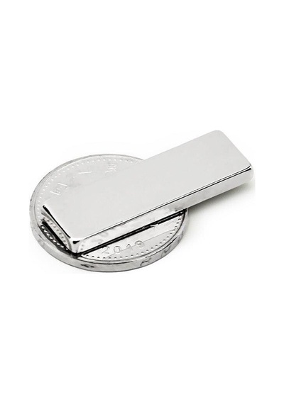 Güçlü Neodyum Blok Mıknatıs - 30X10X2 Mm (10'Lu)
