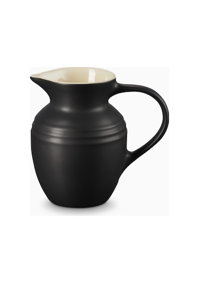 Le Creuset Küçük Seramik Meyve Suyu & Sos Sürahisi, 0.6l Siyah
