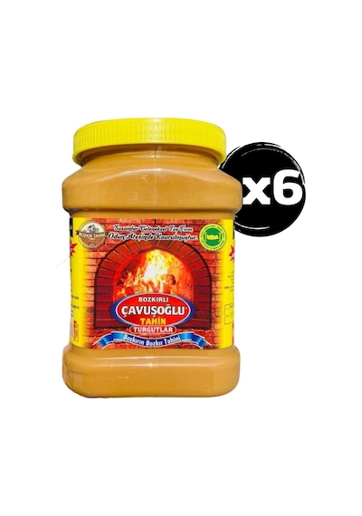 Odun Ateşinde Bozkır Tahini Kepeksiz 930 Gr X 12'li Paket