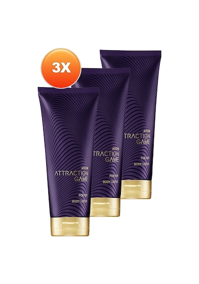 Avon Attraction Game Vücut Losyonu 3 x 125 ML