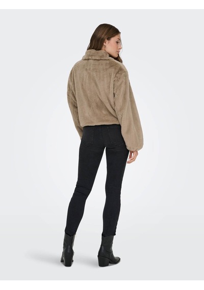 Only Onldana Faux Fur Bej Kadın Mont 15348987