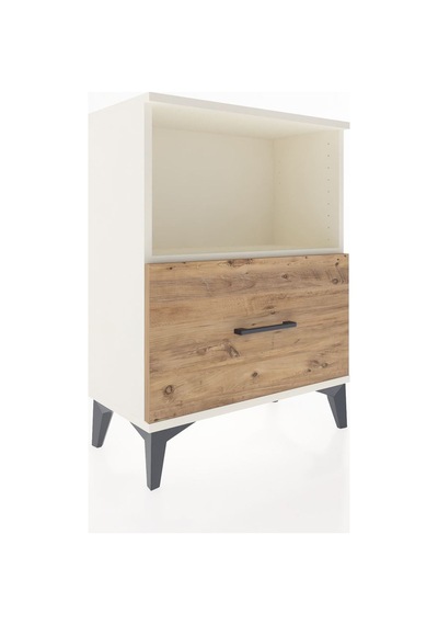 Arges Komodin Tek Çekmeceli 60x30x80 Aytaşı-çam Aytaşı