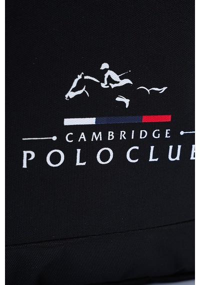 Cambridge Polo Club Unisex Çok Gözlü Sırt Çantası Plcan2172 Siyah