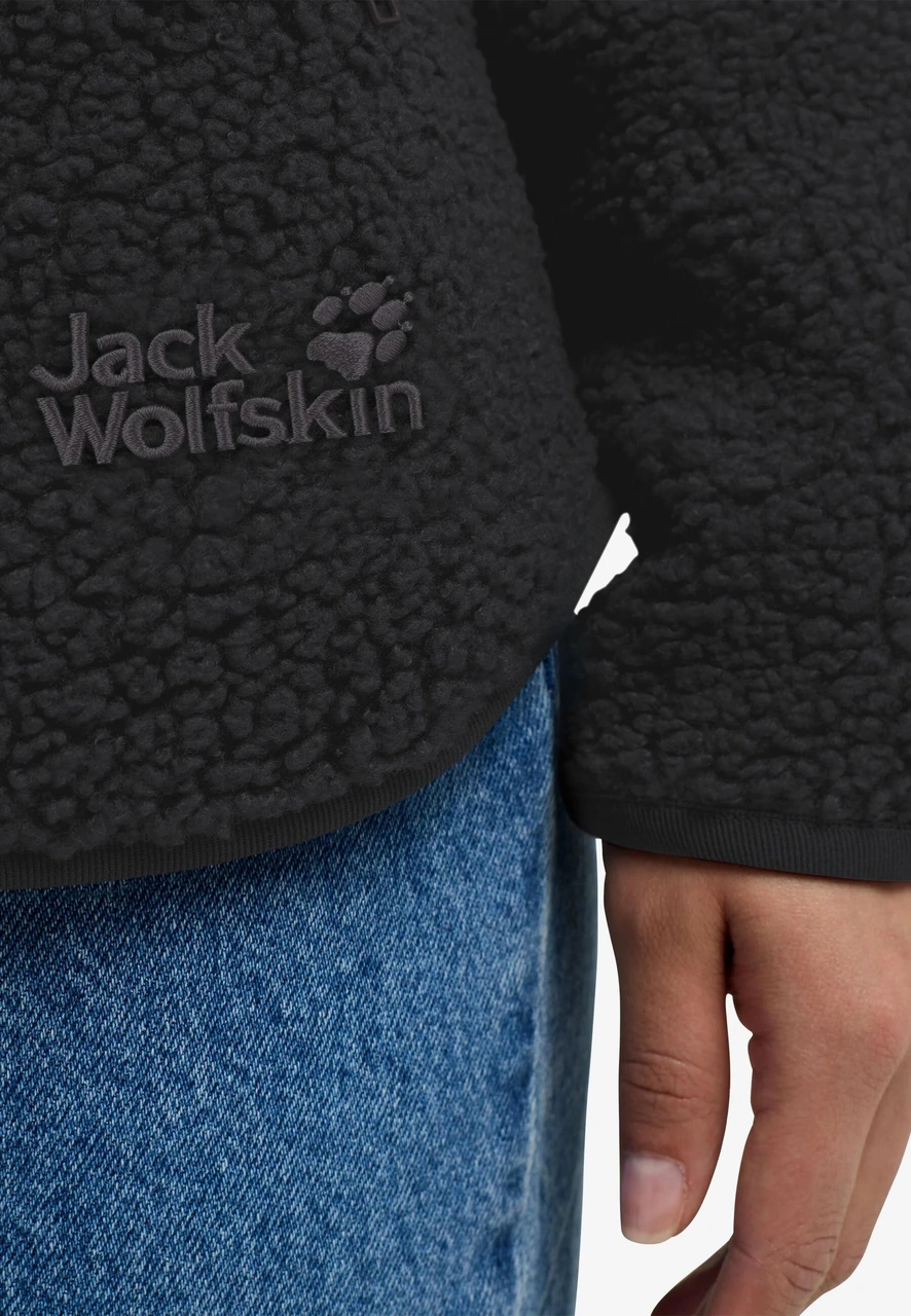 Jack Wolfskin High Curl Kadın Sweatshirt C-jaca65073b30v37 Siyah Jack Wolfskin High Curl Kadın Sweatshirt C-jaca65073b30v37 Siyah