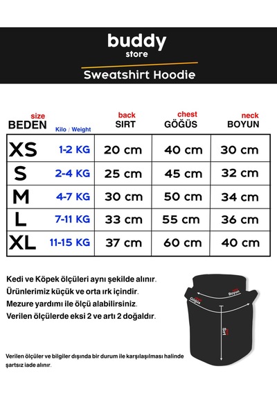 Kedi Ve Köpek Kıyafeti Kiss Me Baskılı Gri Sweatshirt Hoodie