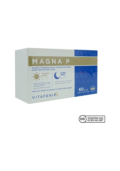 Vitafenix Magna P Magnezyum B6 60 Saşe