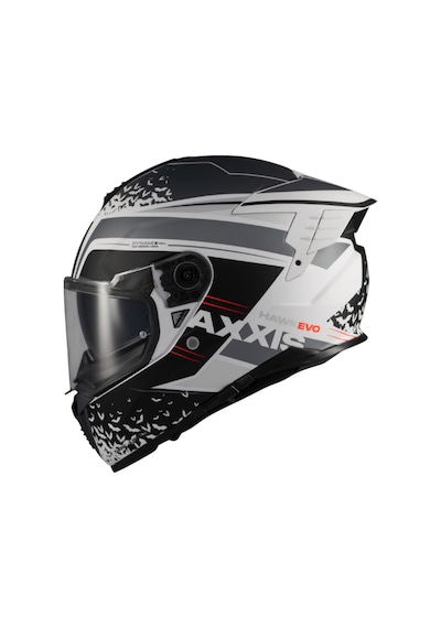 Motosiklet Kaskı Hawk Evo Sv Dark Justice A2 Motorcu Kaskı Çok Renkli