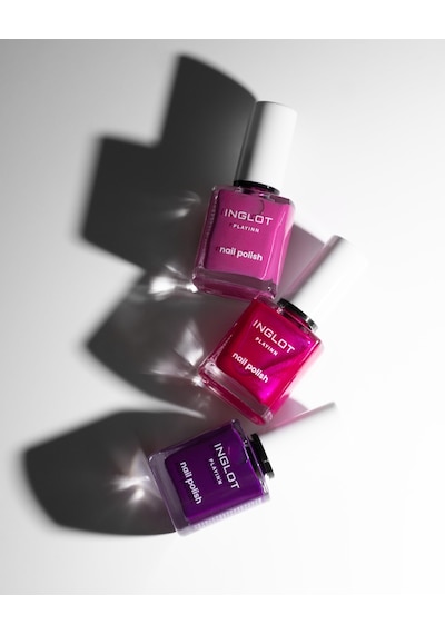 Inglot Playınn Nil Polish Oje Canlı Renkler Hızlı Kuruyan & Parlak Bitişli6