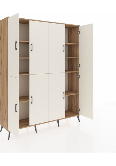 Hyperion Gardrop 8 Raflı 8 Kapaklı 176x44x221 Çam-aytaşı/çam Aytaşı/çam Hyperion Gardrop 8 Raflı 8 Kapaklı 176x44x221 Çam-aytaşı/çam Aytaşı/çam