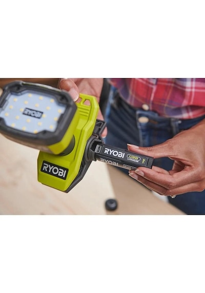 Ryobi Rlc4-0 4v Usb Lityum Akülü Led Aydınlatma Akü Dahil Değildir. 5133006312