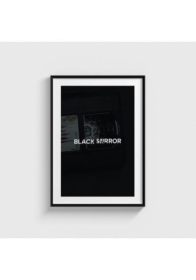 Black Mirror Dizi Posteri Tablo Çerçeveli Poster Duvar Dekorasyonu Siyah Çerçeveli Tablo Siyah Çerçeveli Tablo Dn11d500sıyah