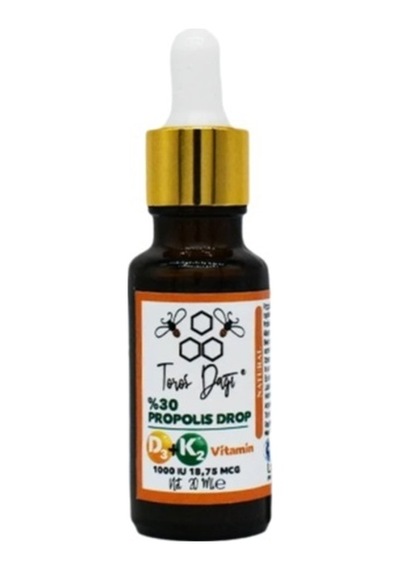 Toros Dağı Bal D3-k2 Vitaminli Damla Propolis 20ml