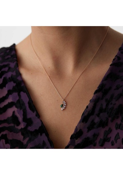 By Golden House Smeraldo Baget Kolye