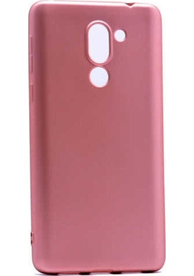 Huawei Gr5 2017 Honor 6x Kılıf Zore Premier Silikon Kapak Rose Gold