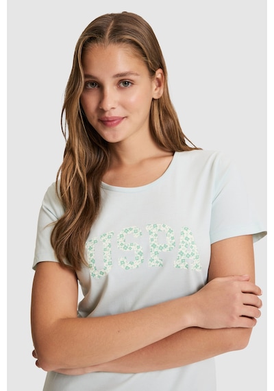 U.s. Polo Assn. Kadın Mint Pijama Takım 50326517-vr090