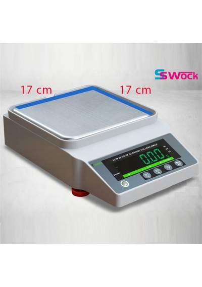 Swock Mk 20002 Dijital Hassas Terazi 2Kg