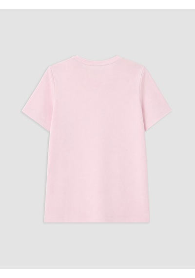 Lcwaıkıkı Petite Pembe Petite %100 Pamuklu Kadın Tişört