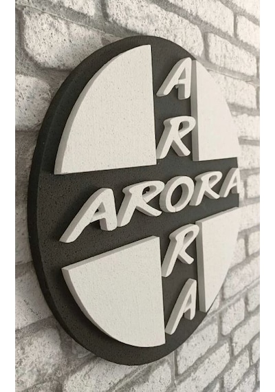 Arora Logo 50x50 Arora Motor Logosu 3d Arora Logo Strafor Logo 50 x 50