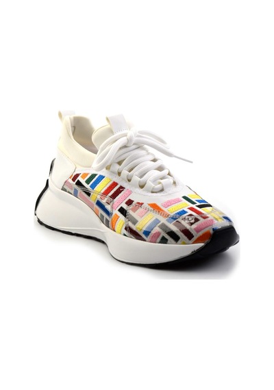 Beyaz Kadın Sneaker K01140430809 Beyaz
