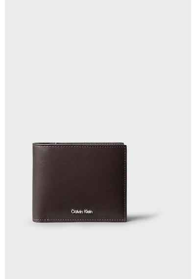 Calvin Klein % 100 Deri Logolu Cüzdan Lv04d1225gyg1 Erkek Cüzdan Lv04d1225g Yg1 Kahve
