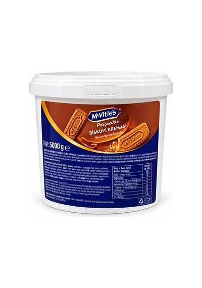 Mcvities Parçacıklı Bisküvi Kreması 5000g