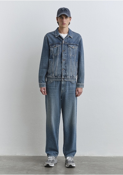 Mavi - Ray Classic Denim Vintage İndigo Mavisi Jean Ceket 0110273-89412 Mavi