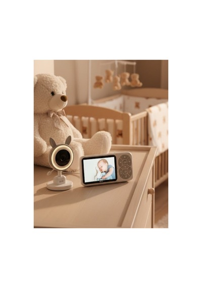 Gece Görüşlü Bebek Telsizi Besleme Hatırlatıcılı Lcd Ekran Yeni Nesil - Hs08379951-9507 Renkli